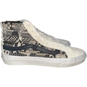 Vans  Sneakers Women Size 7 Men 5.5 Italian Weave SK8-Hi Slim High Top Skate